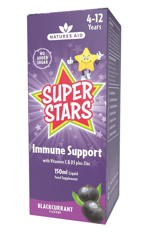 Natures Aid Super Stars Immune Support 150ml